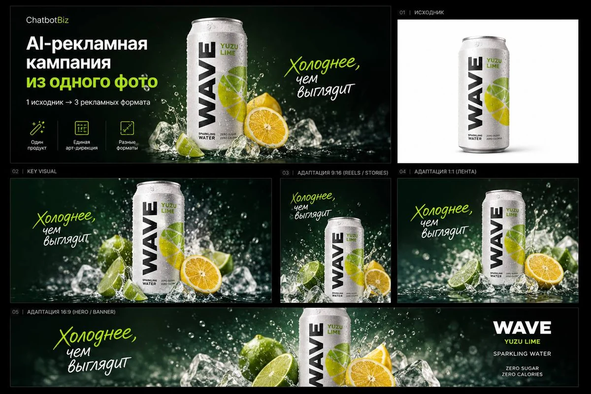AI-рекламная кампания для продукта